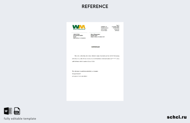 цифровая загрузка шаблона справки о закрытии WM в США